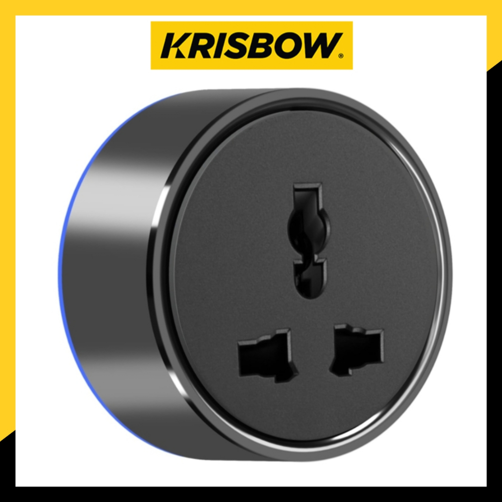 Jual Krisbow Stop Kontak Universal Round | Shopee Indonesia