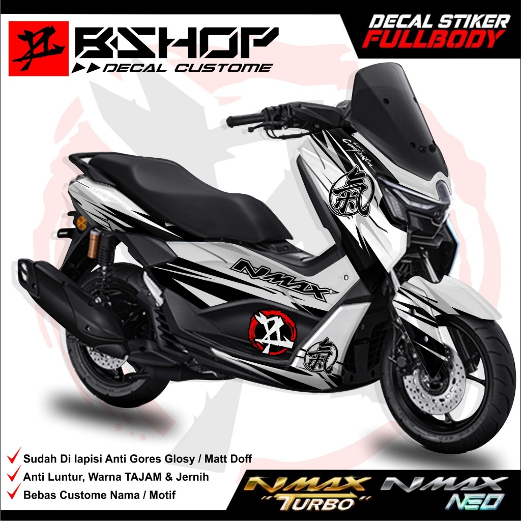 Jual Sticker decal fullbody yamaha NMAX TURBO/NMAX NEO 2024 TERBARU ...
