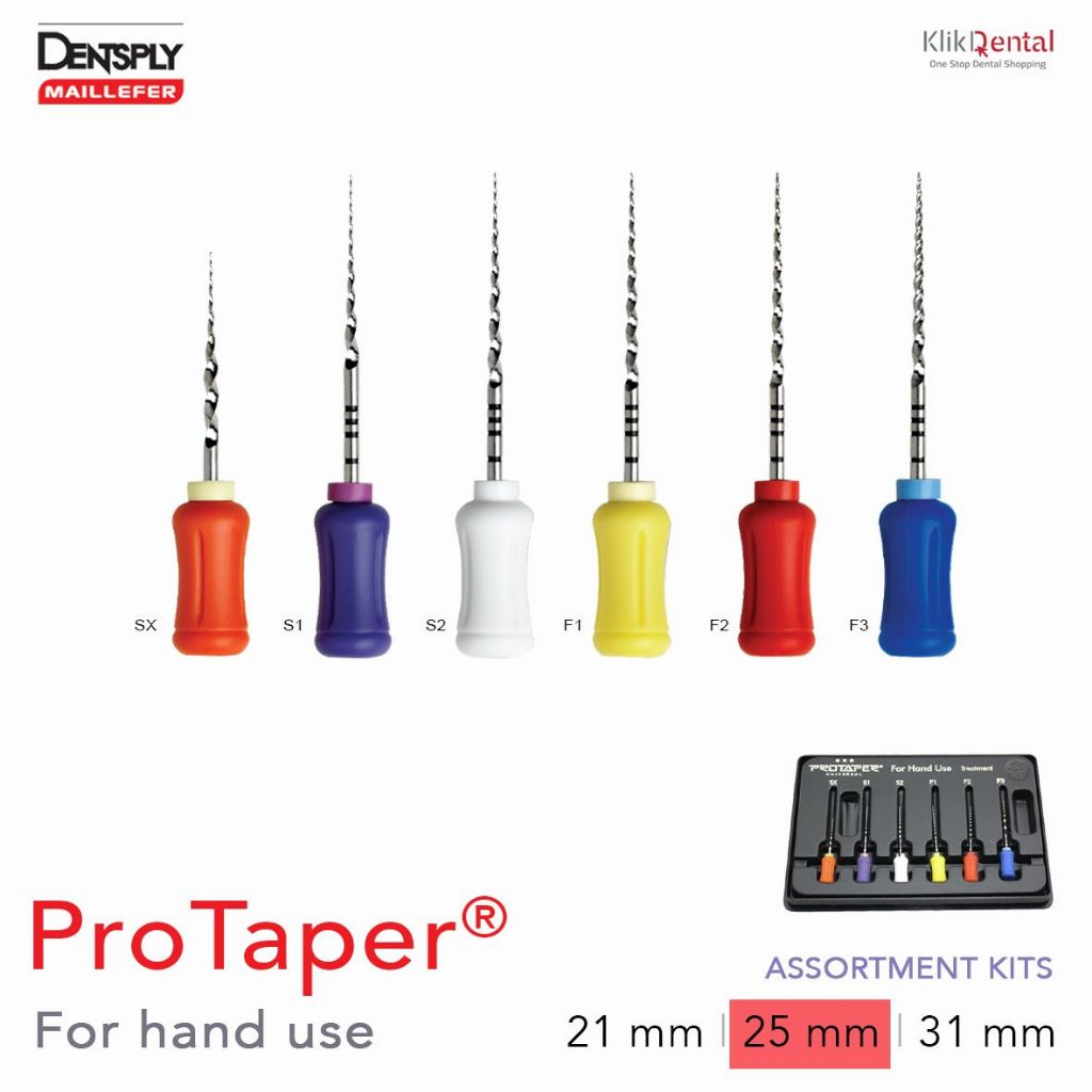 Faber Deluxe Pro Stainless Steel Dentsply Protaper Hand Dental Files At ...