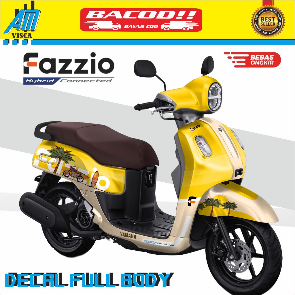 Jual Decal FAZZIO Stiker Full Body Sticker Fazzio 125 Full Body Stiker ...