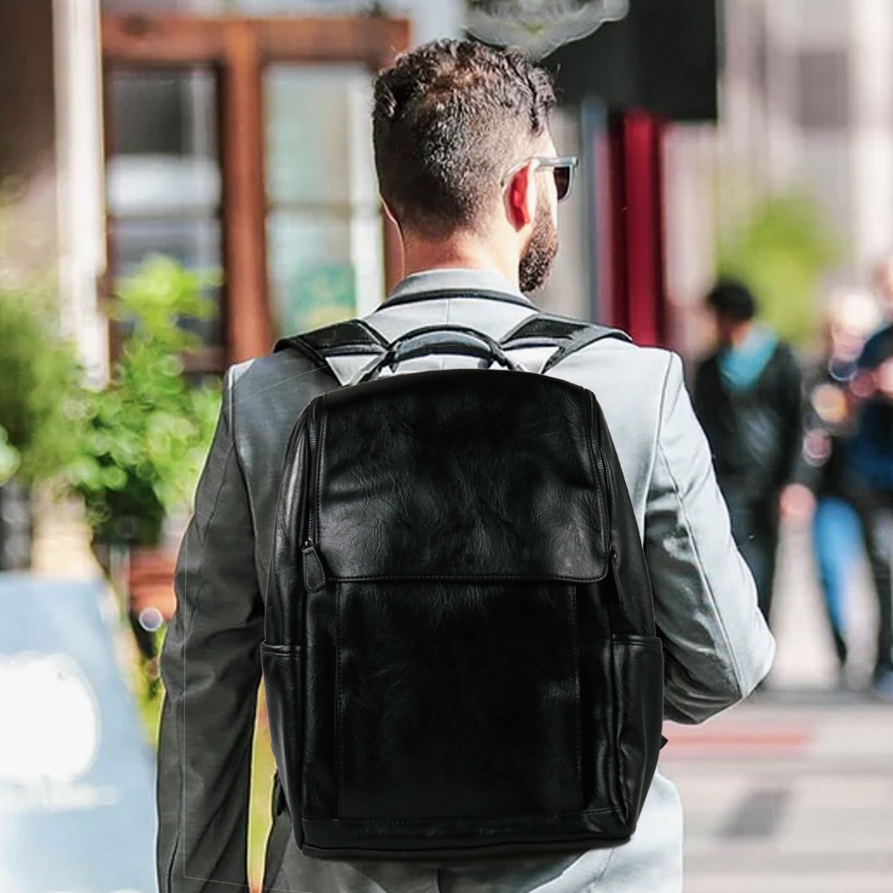 Jual Tas Ransel Kulit Vintage Leather Backpack | Shopee Indonesia