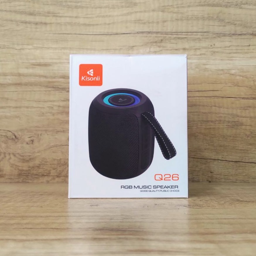 Jual Speaker Bluetooth RGB Kisonli Q26 | Shopee Indonesia