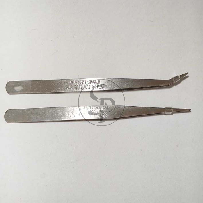 Jual Pinset Pingset Twizer Benang Stainless Steel | Shopee Indonesia