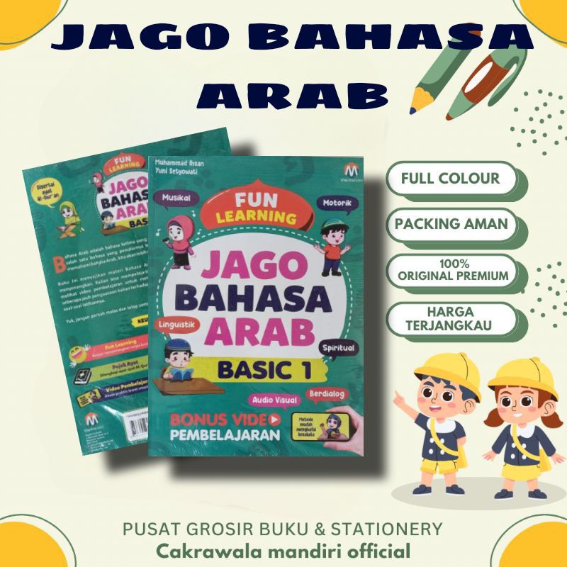Jual Buku Fun Learing Jago Bahasa Arab Basic 1 // ORIGINAL | Shopee ...