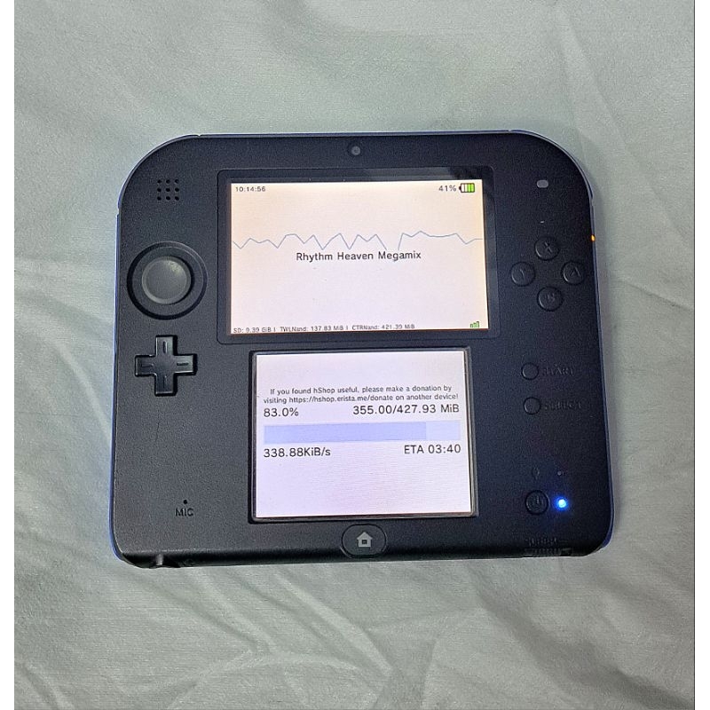 Jual Old Nintendo 2DS CFW 16 GB Blue Edition Nintendo N2DS Reguler Rare ...