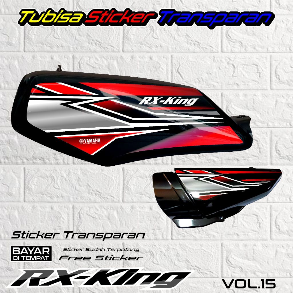 Jual Sticker Striping Transparan Motor RX King (VOL- 15) Simple ...
