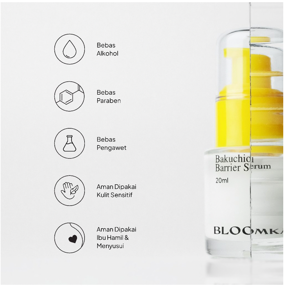Jual Bloomka Bakuchiol Barrier Serum (Anti Aging, Anti Acne, Skin ...