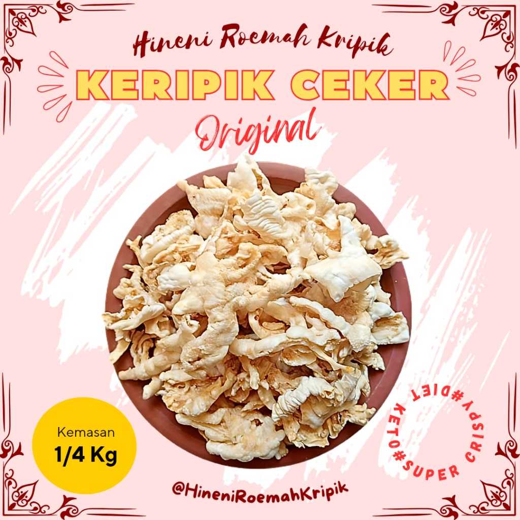 Jual kripik ceker ayam Krezzzzz | Shopee Indonesia