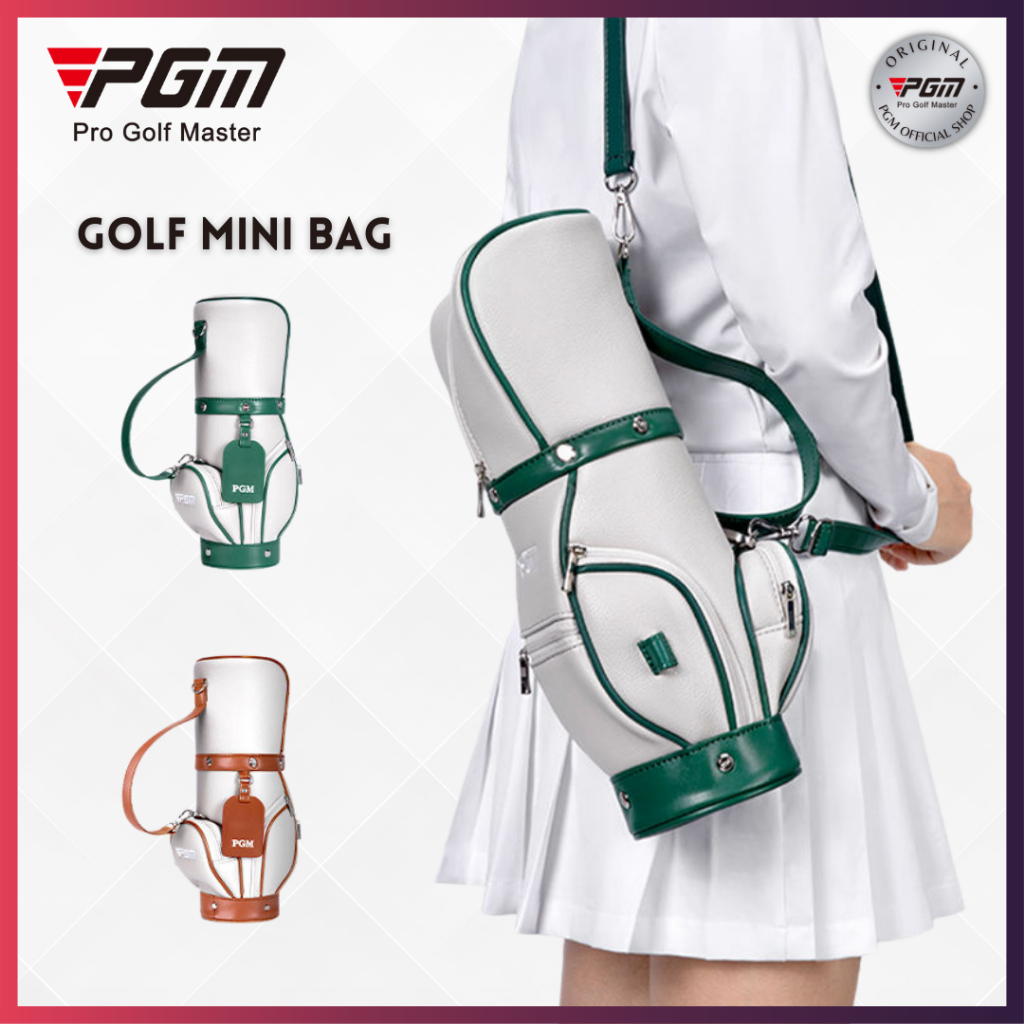 Jual PGM Mini Golf Bag Hand Carry Crossbody Bag Lightweight Portable ...