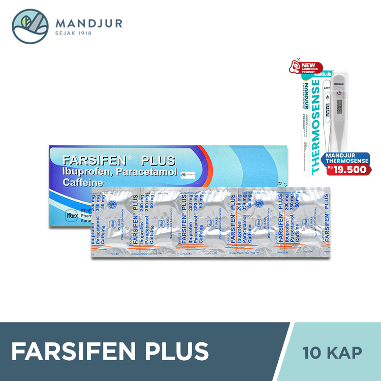 Jual Farsifen Plus 10 Tablet - Obat Pereda Nyeri dan Demam | Shopee ...