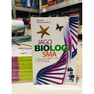 ( PROMO BUKU MURAH ORIGINAL ) BUKU PENDIDIKAN / JAGO BIOLOGI SMA / ZAKRINAL