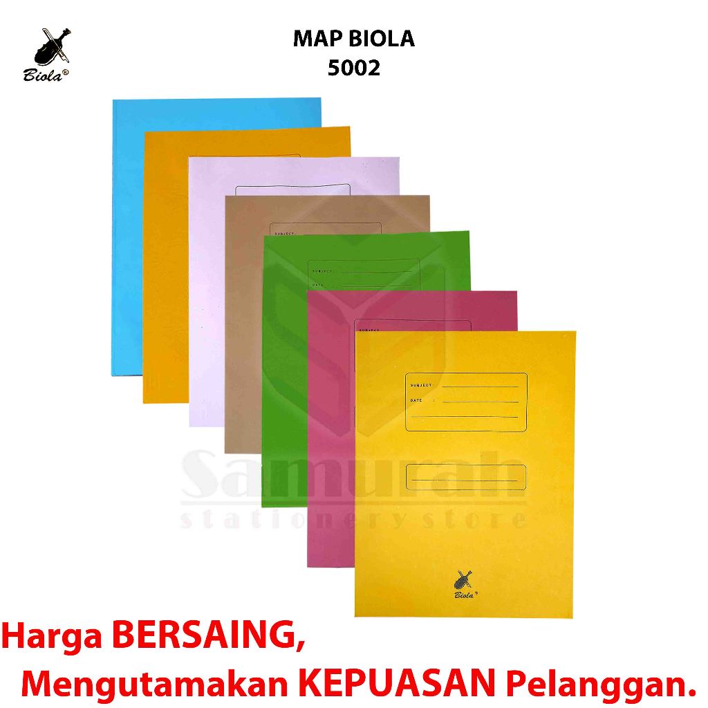 Jual Map BIOLA 5002 ( bahan Bufalo ) ukuran Folio / Stopmap Berkas ...