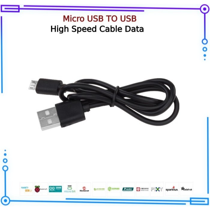 Jual Kabel Micro USB to USB A 1m 100cm High Speed Cable Data | Shopee ...