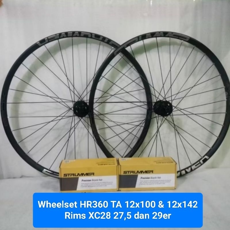 Paire De Roues Shimano Neuves Pour Vélo Route Ou Gravel – Axe Traversant 12x100 / 12x142