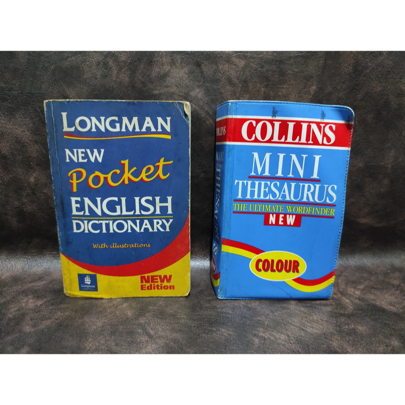 Jual Kamus Collins Mini Thesaurus The Ultimate Word Finder, dan Longman ...