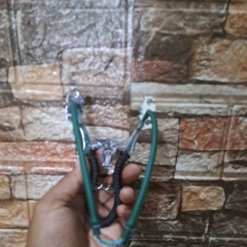 Jual ketapel allow model kepala banteng + karet pentil 2050 siap ...
