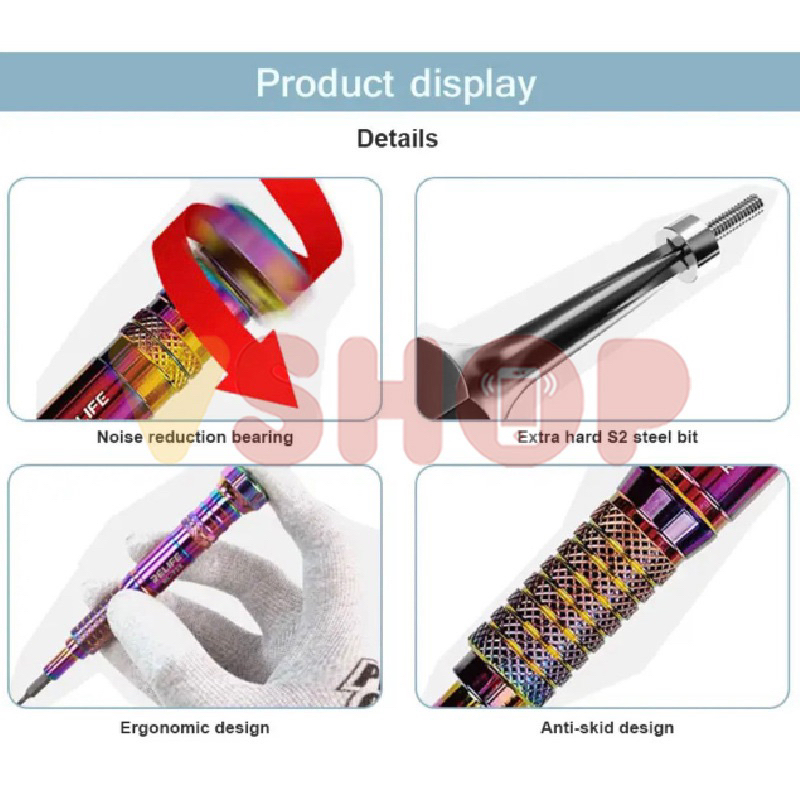 Jual OBENG SET - INTERCHANGEABLE TORQUE SCREWDRIVER SET 5IN1 RELIFE RL ...