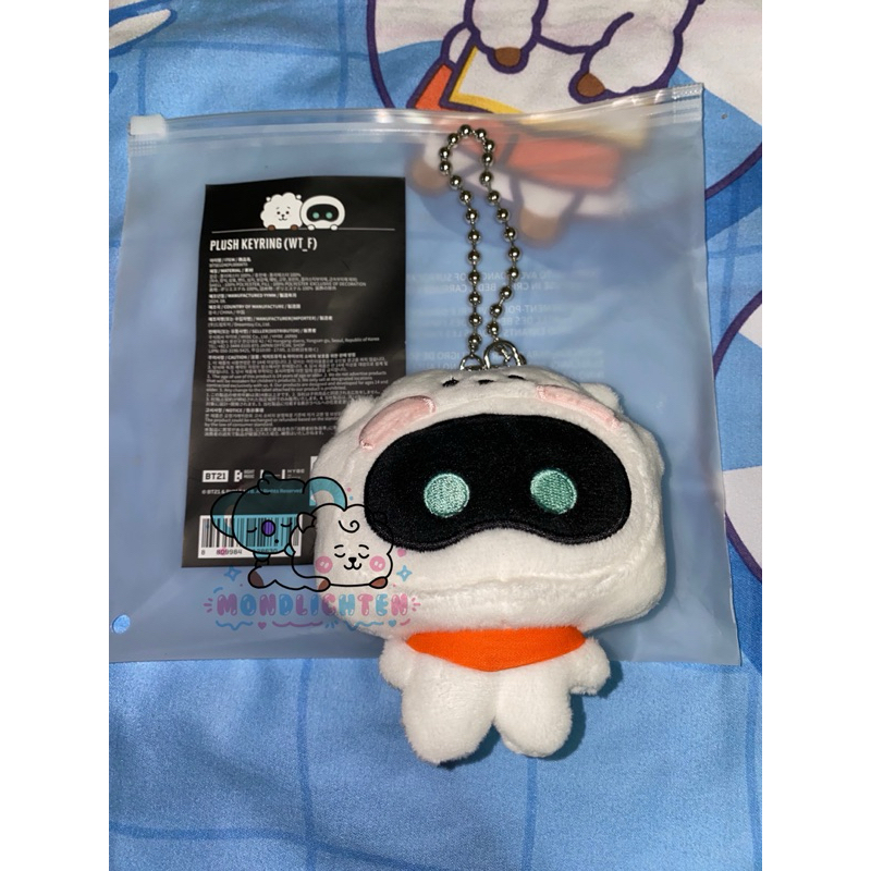 Jual RJ X WOOTTEO PLUSH KEYRING (White) | Shopee Indonesia