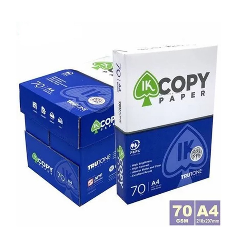 Jual Kertas HVS A4 70 Gram Eceran isi 50 Lembar / Kertas Print / Kertas