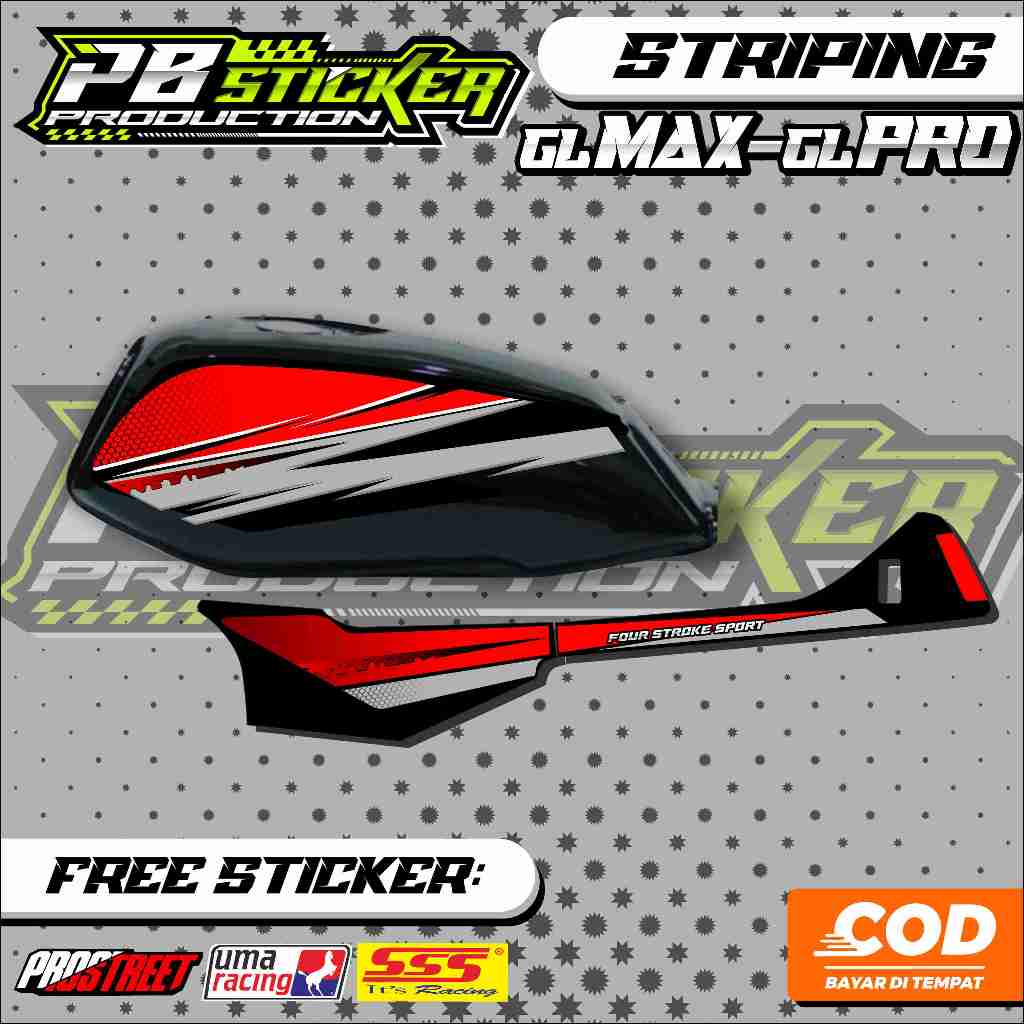 Jual STRIPING HONDA GL PRO - GL MAX / STRIPING LIST VARIASI HONDA GL ...