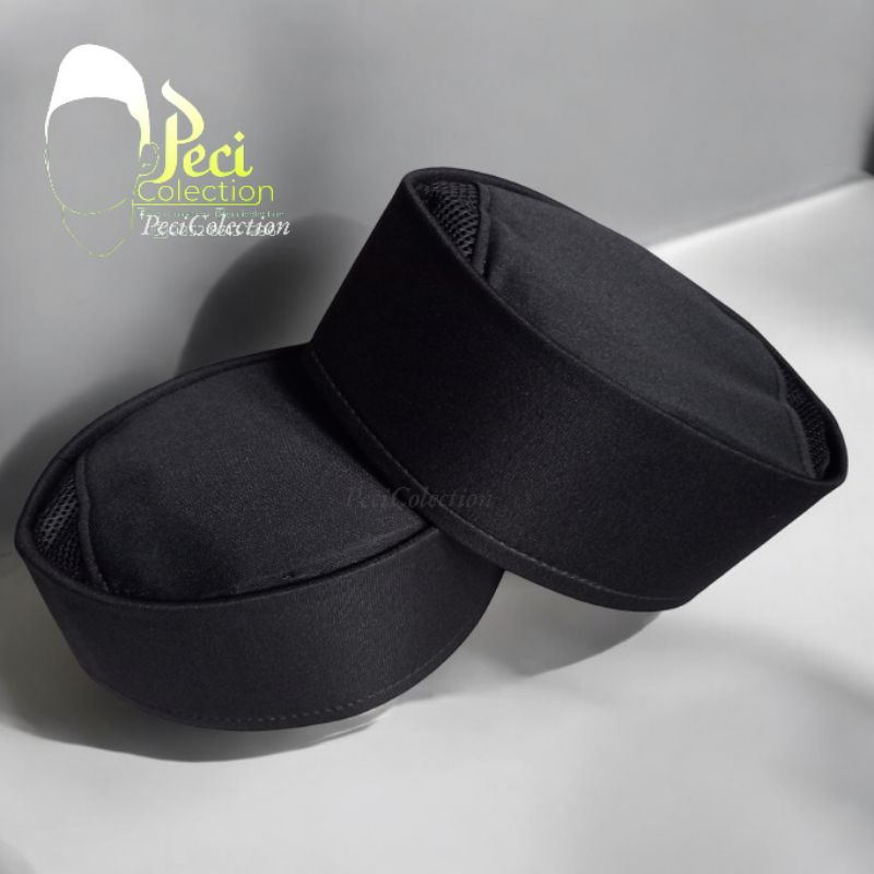 Peci Kopiah Hitam Polos BHT Peci Kopiah BHT Polos Peci Kopiah Songkok Hitam