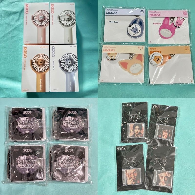 Jual Stray Kids Ate Dominate Seoul Skzoo Handheld Fan Skzoo Pin button ...