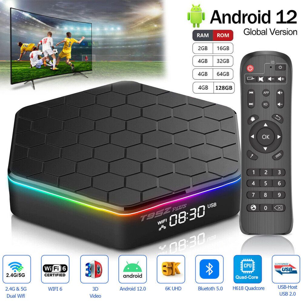 Jual smartcom android tv box 4k t95z plus ram 4gb rom 64gb unlock