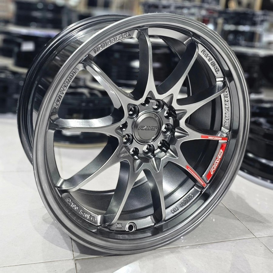 Jual velg mobil r17 lebar 8 CE28 FLOW FORMING R17 ertiga terios rush ...