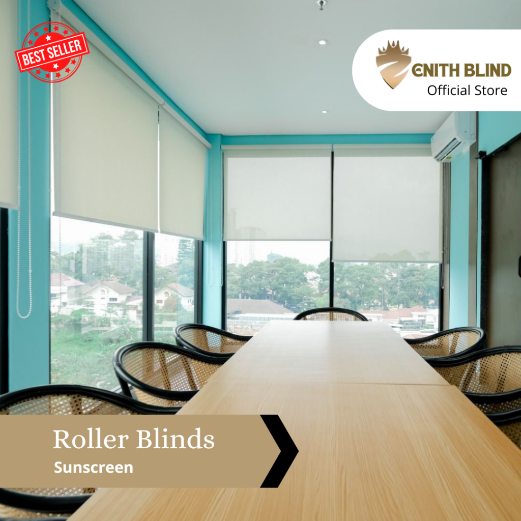 Jual Zenith Roller Blinds - Kain Sunscreen - Melindungi sinar UV ...