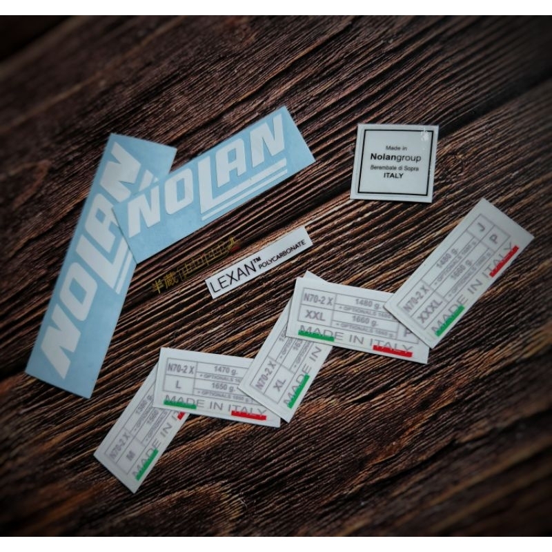 Jual Sticker Set Nolan N70-2 X ( PRINT ) | Shopee Indonesia