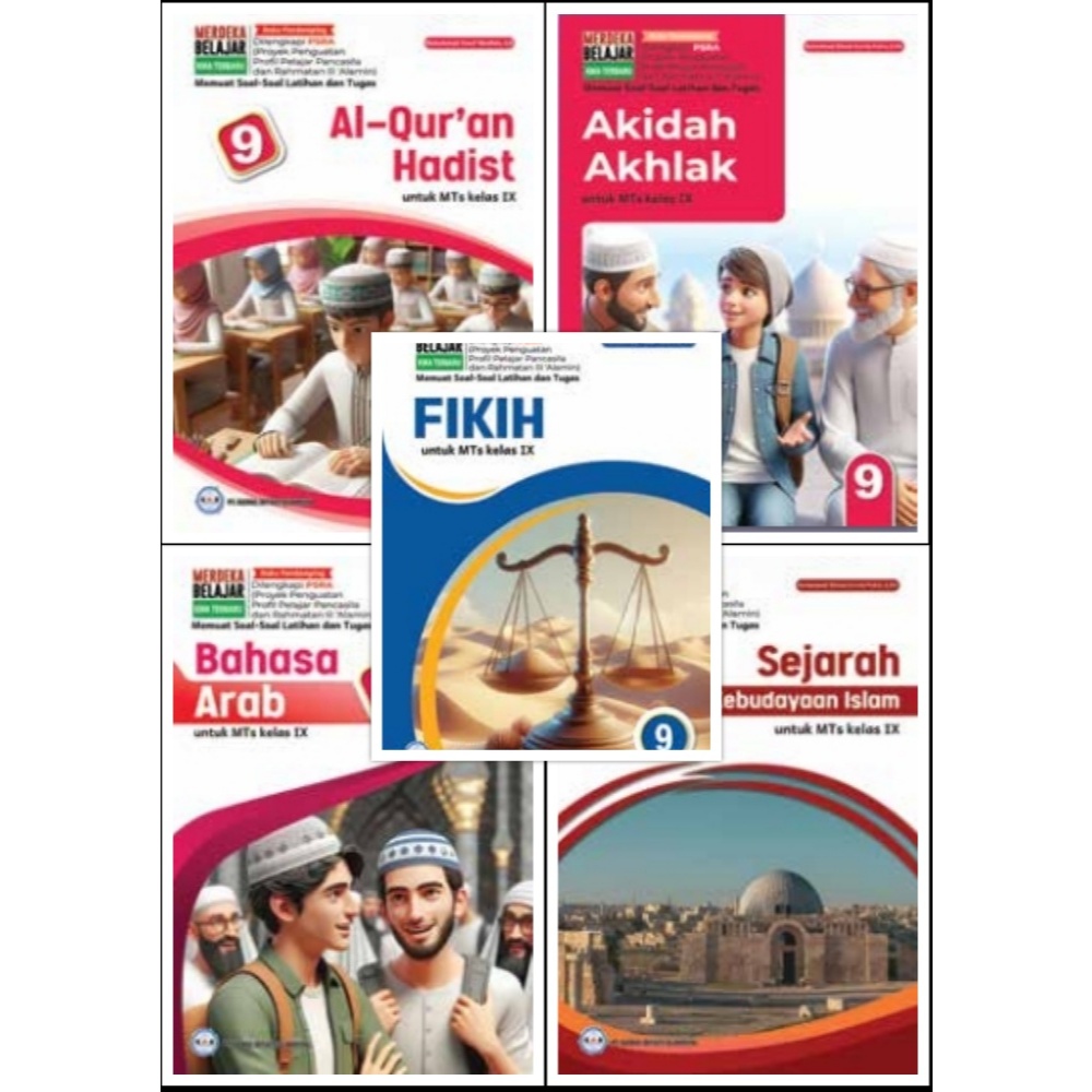 Jual BUKU PAKET KELAS 9 JENJANG MTs ( KURIKULUM MERDEKA ) MAPEL AKIDAH ...