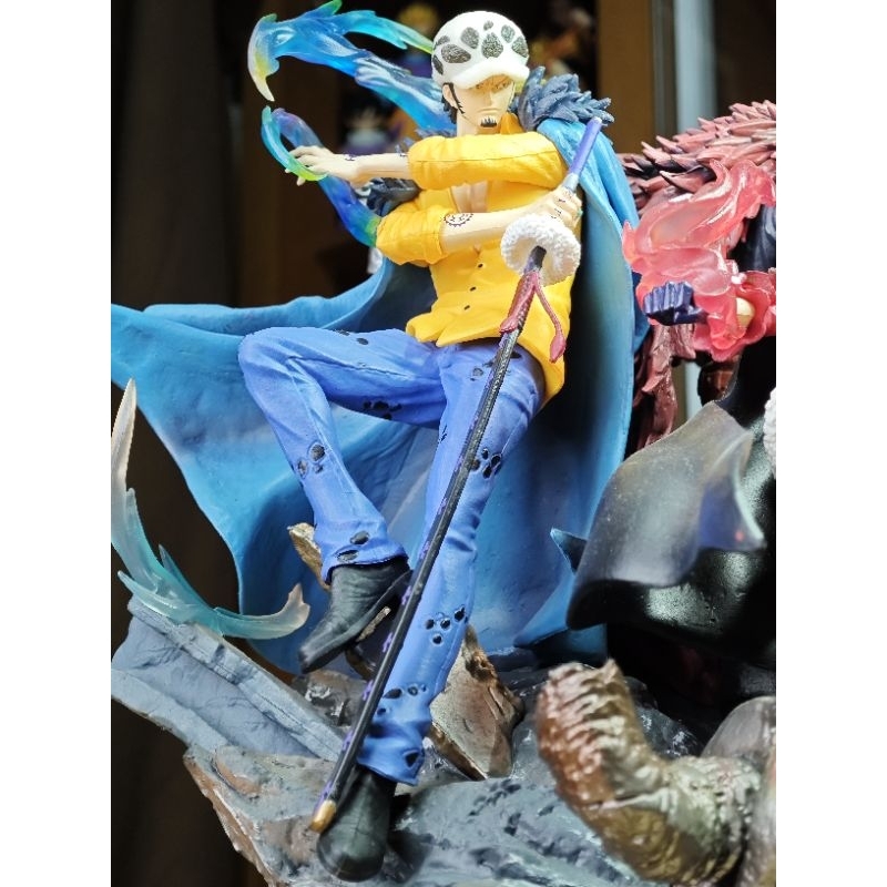 Jual Lx studio recast One Piece Statue three captains super rookie ...