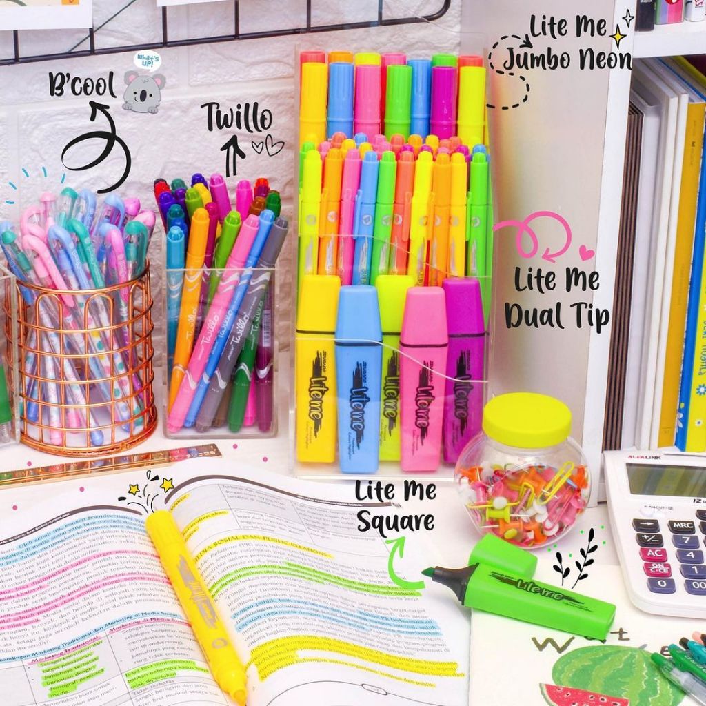 Standard - Lite Me Dualtip  ( Highlighter / Text Marker / Penanda Warna ) (4)