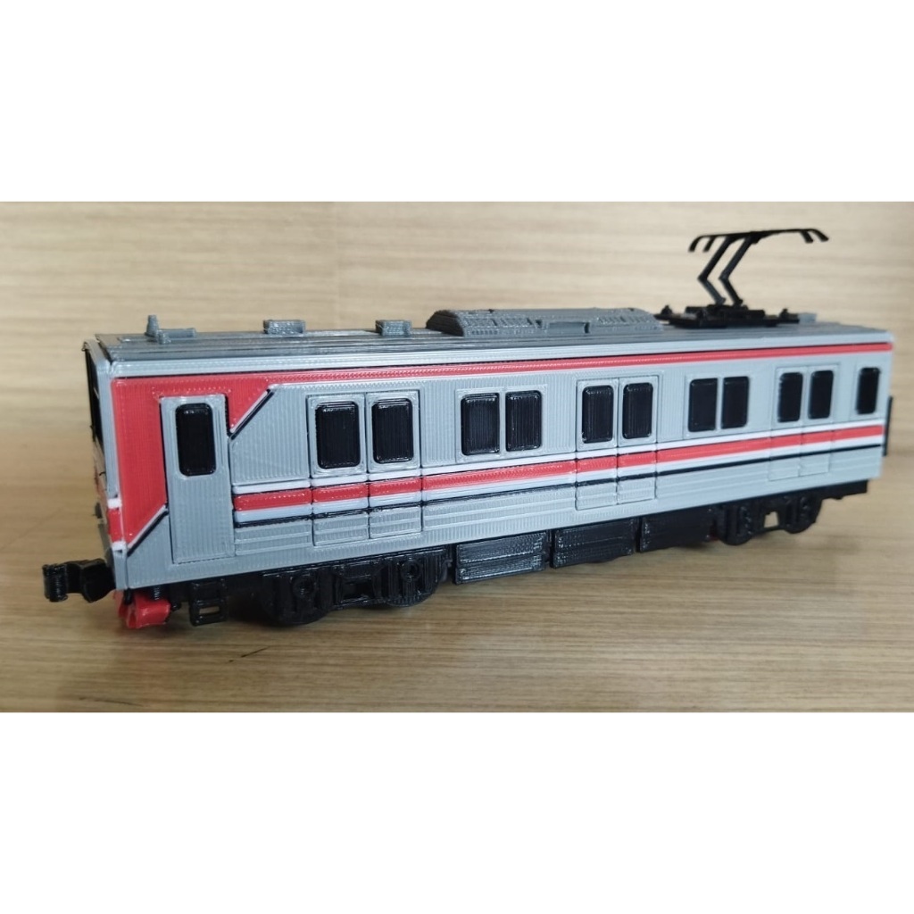 Jual Mainan Kereta Api KRL Commuter Line Railking Costum | Shopee Indonesia