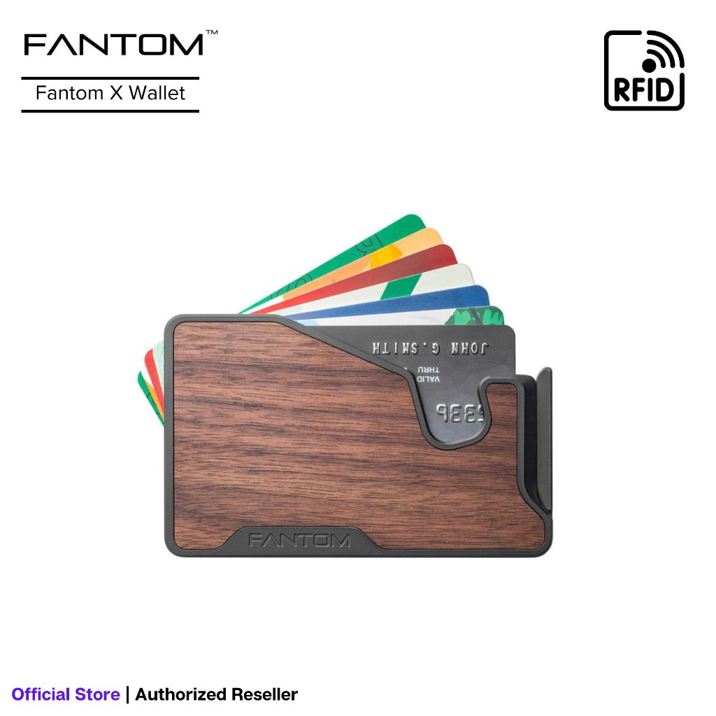 Jual FANTOM X Slim Fanning Wallet RFID Card Holder Minimalist Dompet ...