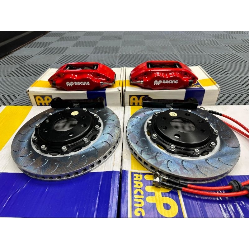 Jual bbk jazz big brake kit bbk ap racing7600 red 4pot pnp jazz ge8/gk5 ...