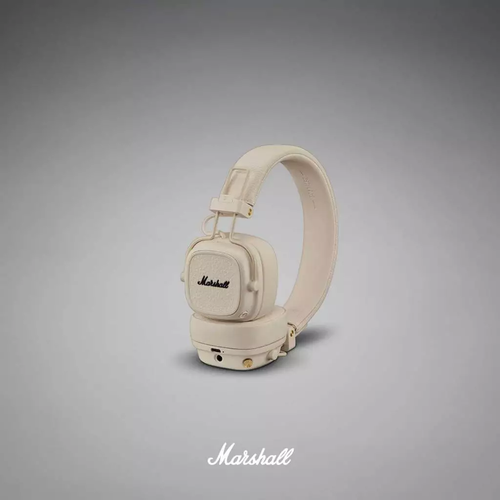 Marshall Major V Headphone - Cream