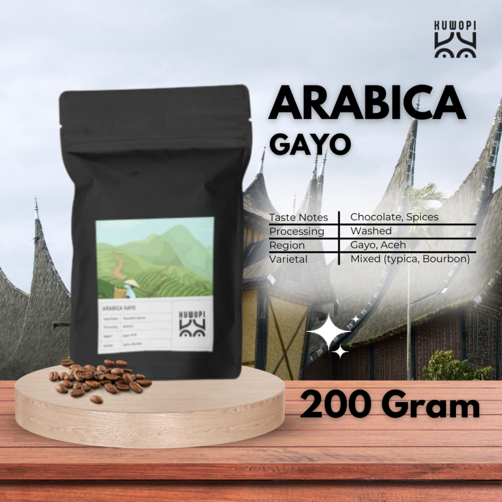 Jual Kuwopi Arabika Gayo 200 Gram 500 gram & 1 kg Kopi …