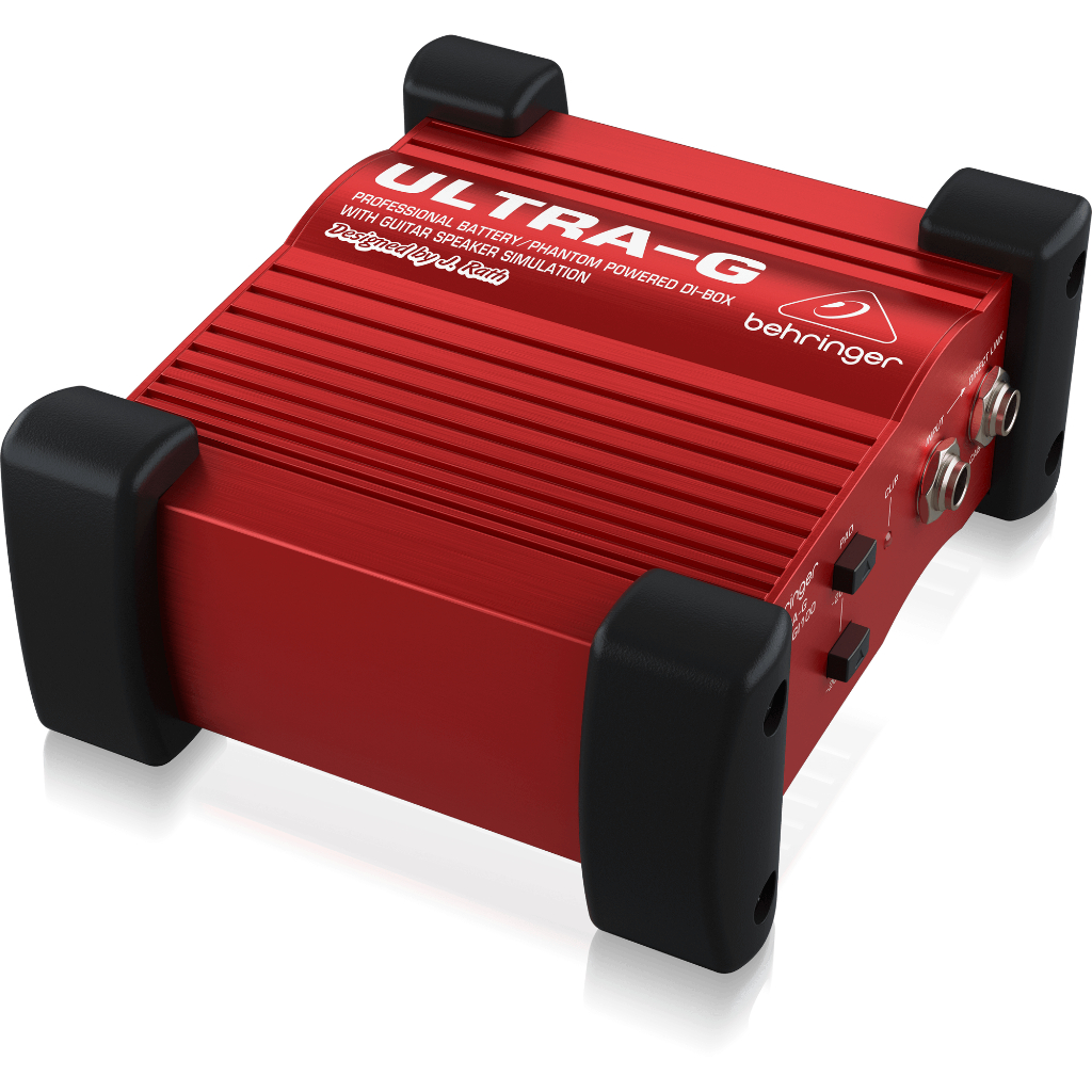 Jual DI Box Behringer Ultra GI-100 Original Direct Box Behringer Merah ...