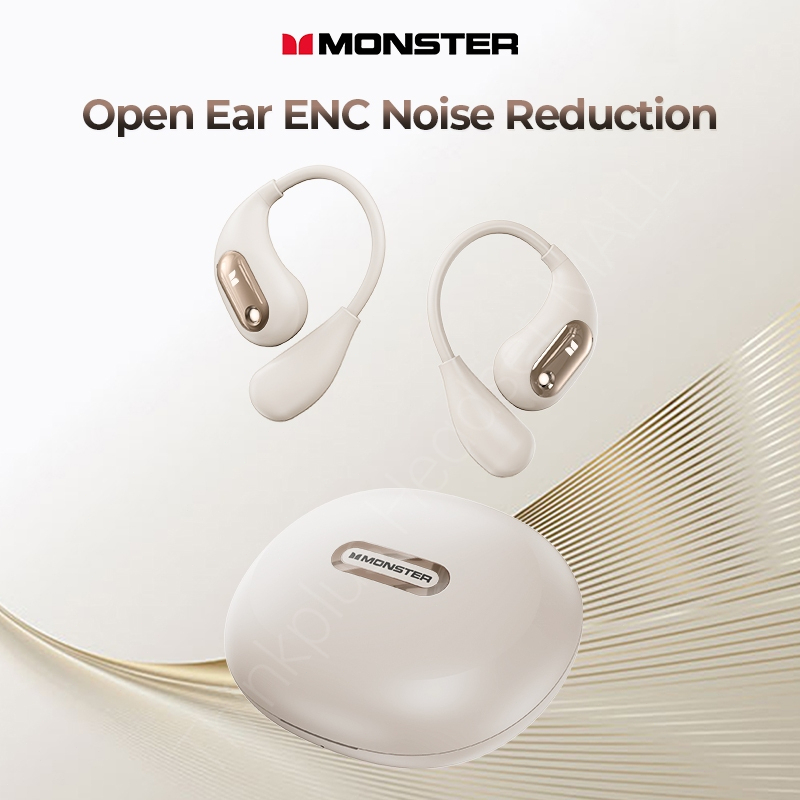 Jual Monster Open Ear AC210 Earphones Wireless Bluetooth 5.4 TWS Air ...