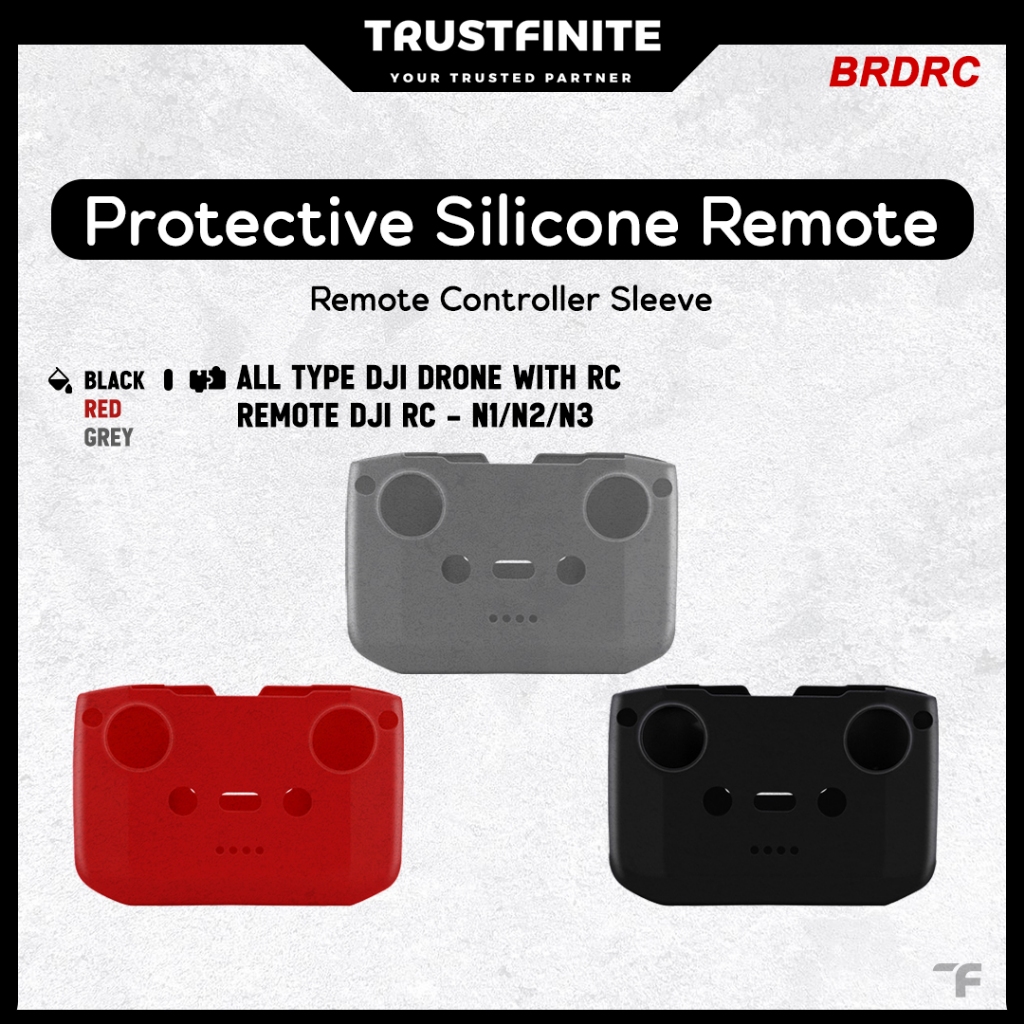 Custodia protettiva in silicone per telecomando DJI-NEO per telecomando RC- N1, antigraffio, antipolvere, colore nero