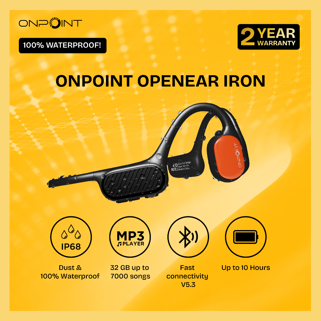Jual OnPoint Open Ear Bone Cunduction On Point | Shopee Indonesia