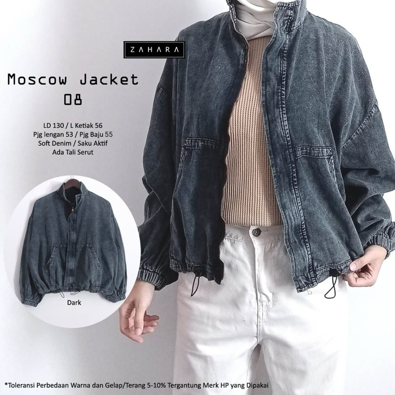 Jual Moscow Jacket 08 by Zahara // REAL PICT ORI | Shopee Indonesia