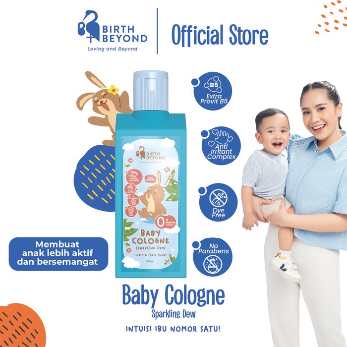 Jual Birth Beyond Baby Cologne Sparkling Dew 100ML - Parfum Bayi ...