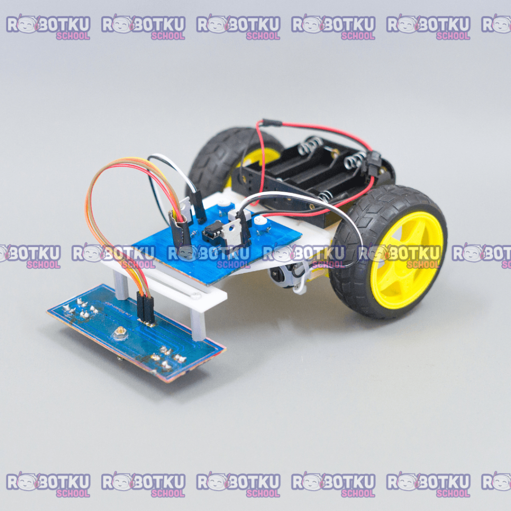DIY ROBOT LINE FOLLOWER Mainan Edukasi STEM KIT PEMBELAJARAN ROBOTIC  CODING