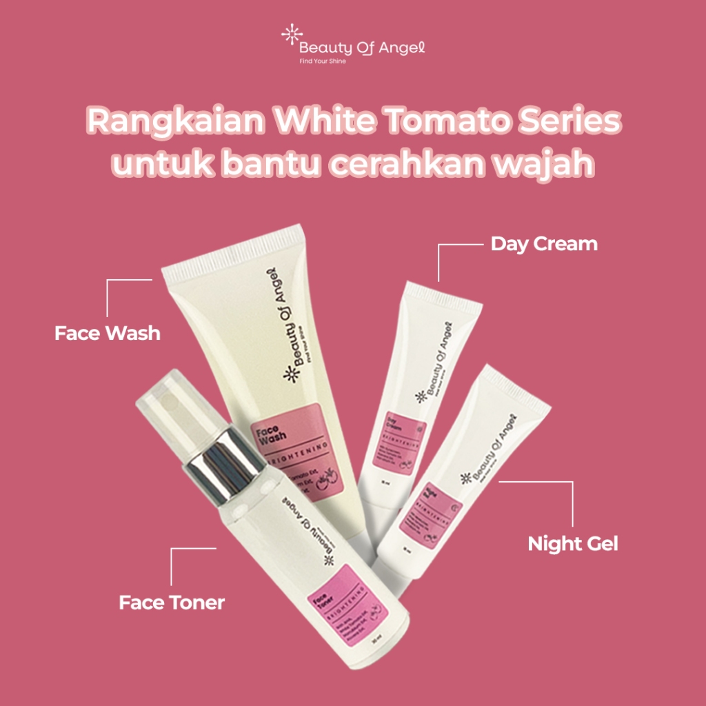 Jual BEAUTY OF ANGEL INARA RUSLI BRIGHTENING FACE WASH WHITE TOMATO ...