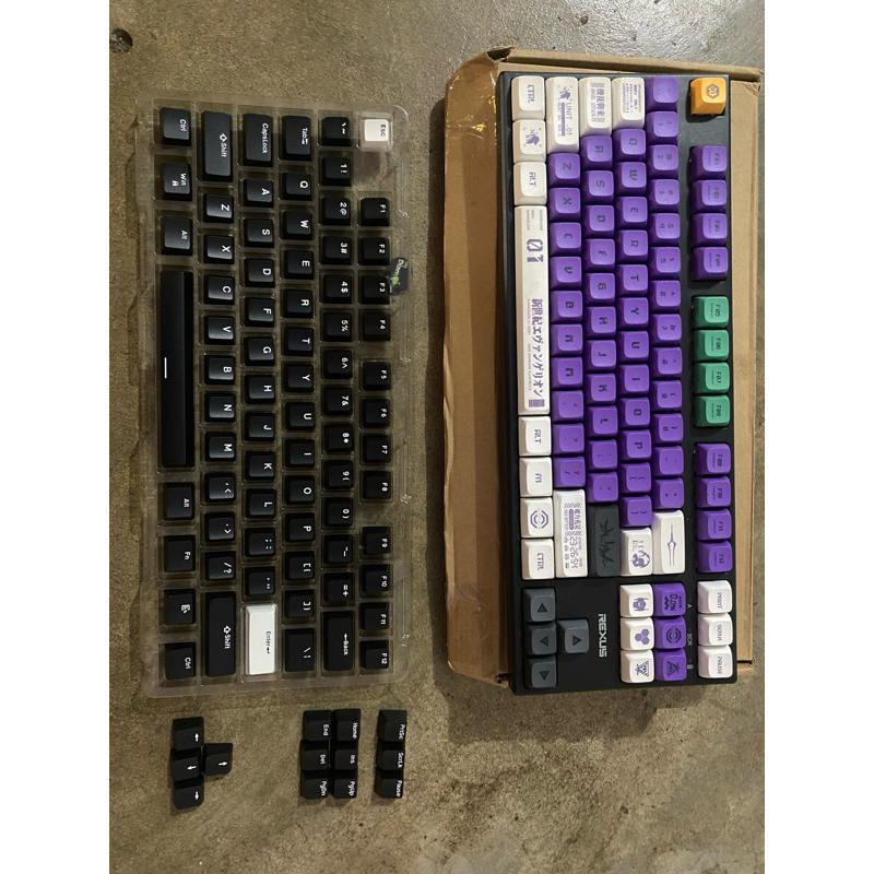Jual KEYCAPS cabutan rexus daiva 87 warna hitam| KEYCAPS ONLY | TANPA ...
