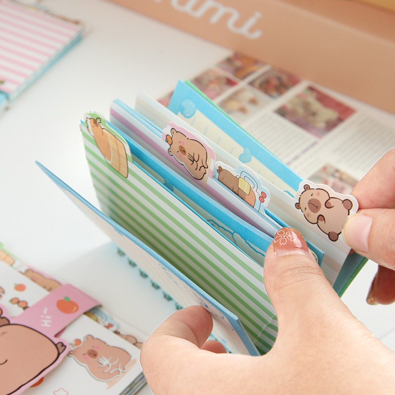 Jual GEMILANGWALLPAPER - MINI NOTES BINDER CAPYBARA CAPIBALA | CAPI ...