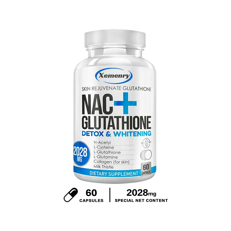 xemenry glutathione Jual Xemenry-NAC+Glutathione-Skin, Imunitas, Pemutih-30/60/120 Kapsul