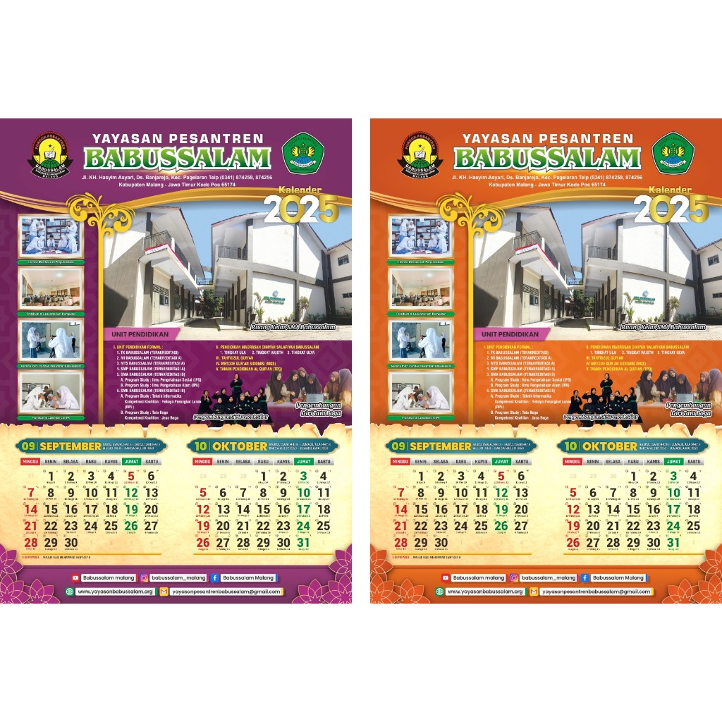Jual Template Desain Kalender 2025 Banyak Bonus Shopee Indonesia